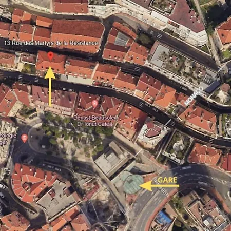 Centre Ville, Pres De Casino Et Gare De Monaco Апартаменты